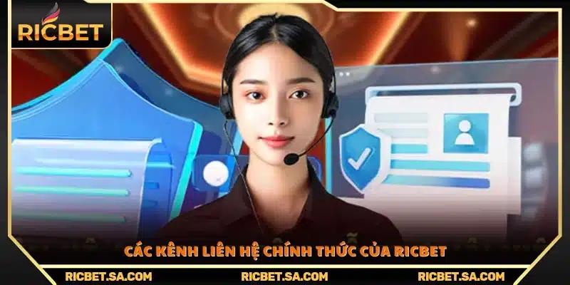 Những phương thức liên hệ Ricbet hợp lệ 