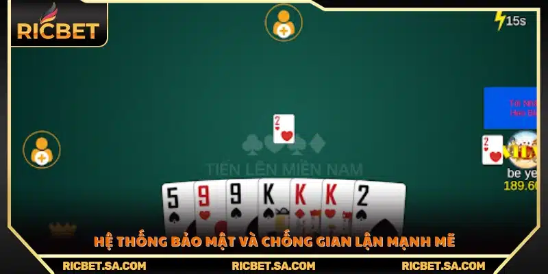 Nền tảng được trang bị công nghệ bảo mật cao cấp